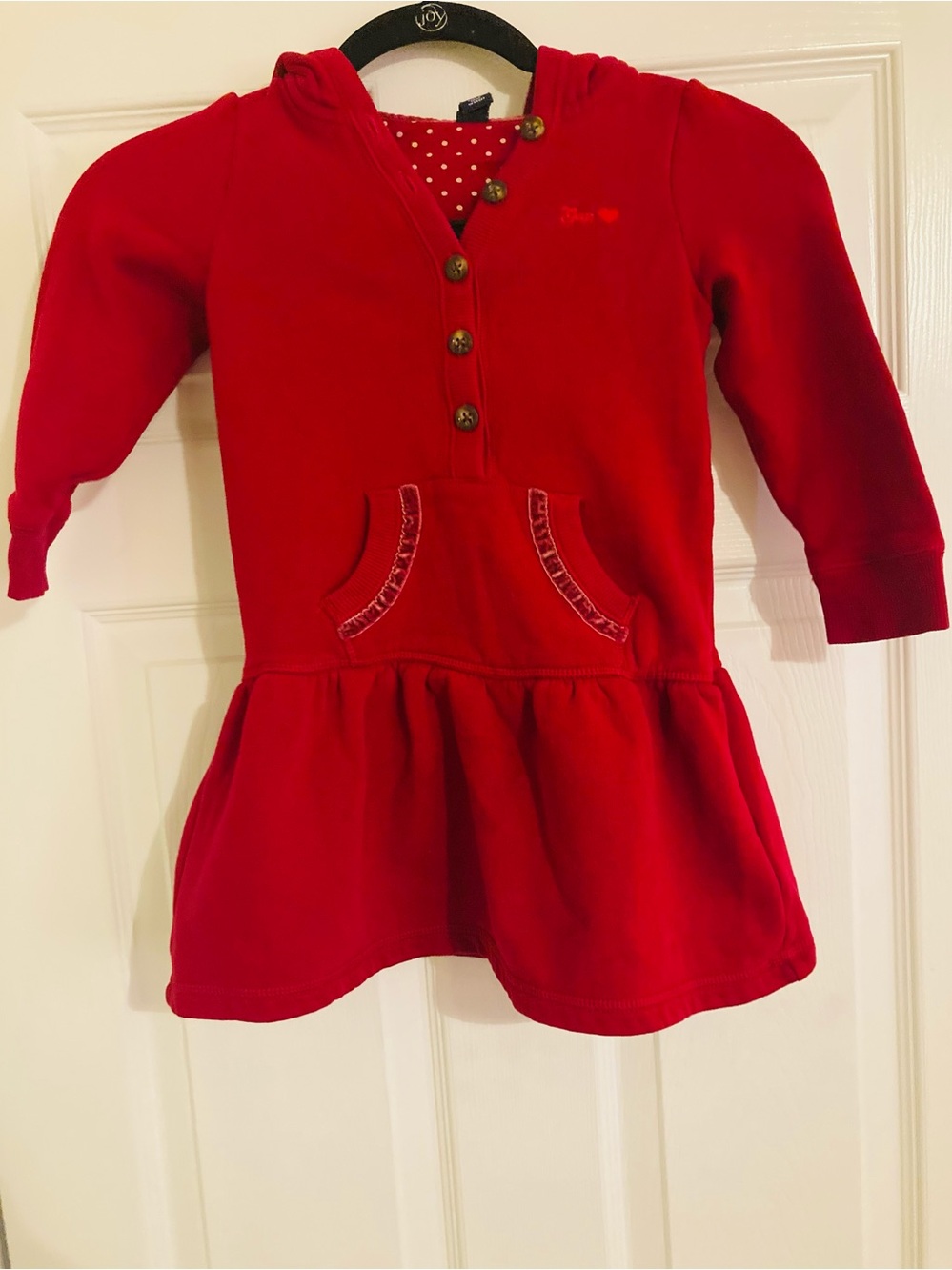 Baby Gap Hooded Sweater Dress